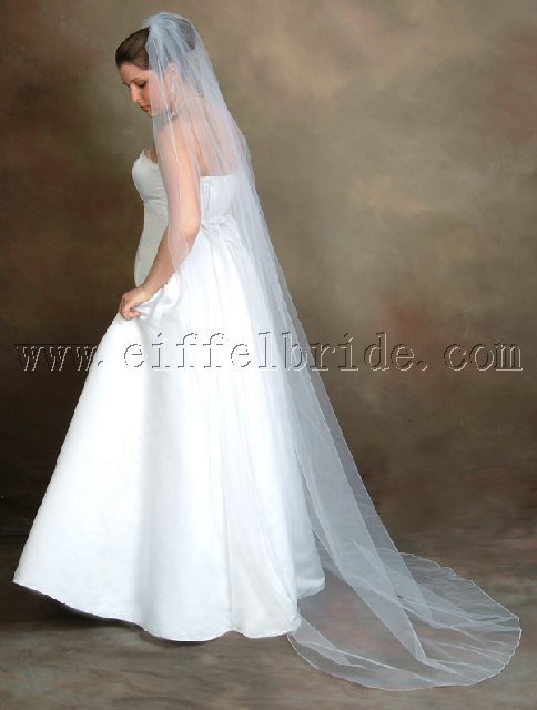 LY1254 long wedding veils 