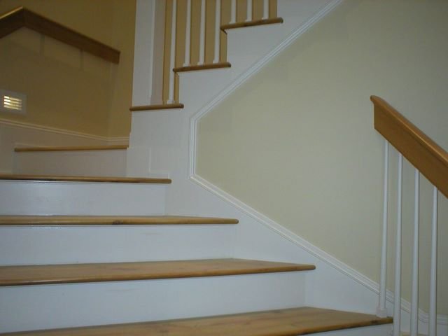 See larger image: wood stairs