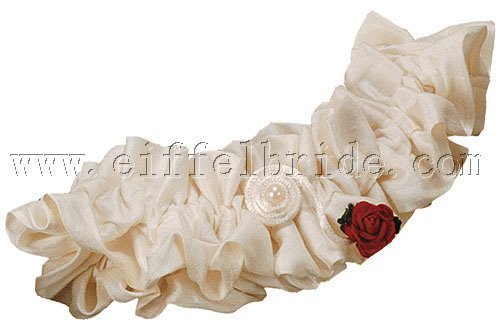 See larger image ga1017 Red Rose Wedding Garter