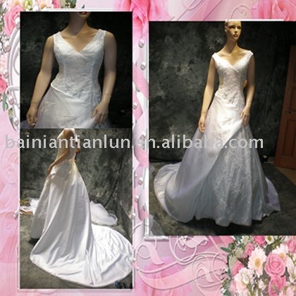 latest wedding dress designs. 2009 new style beading wedding