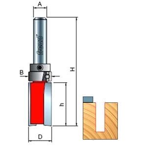 Rockler - router pattern bit