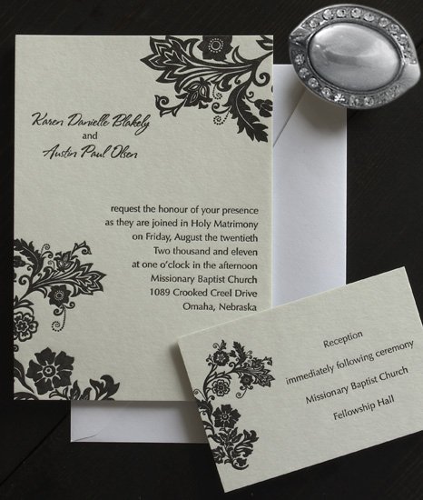christian wedding invitation cards