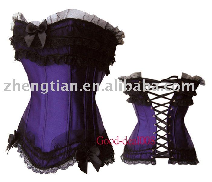 Steel bone corset ,gothic corset