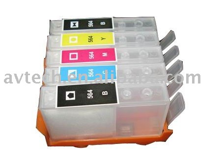 Refillable ink cartridge for