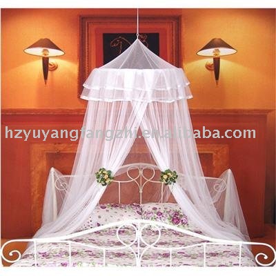 Wrought Iron Canopy Beds on How To Make A Mosquito Net Bed Canopy   Ehow Com