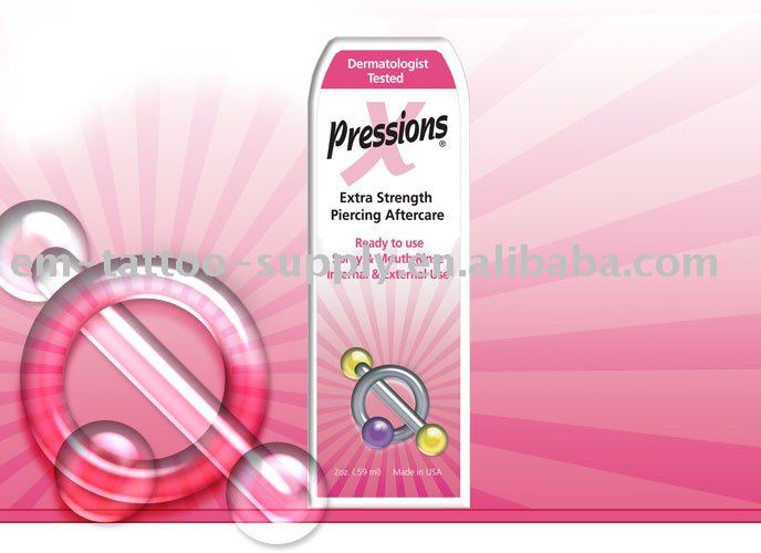 See larger image: The Original Tattoo Goo X-Pressions Piercing Spray