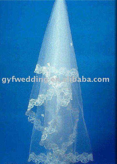 You might also be interested in Wedding Veil purple wedding veil 
