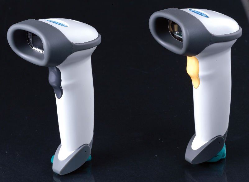 barcode scanner. Laser Barcode Scanner with 650