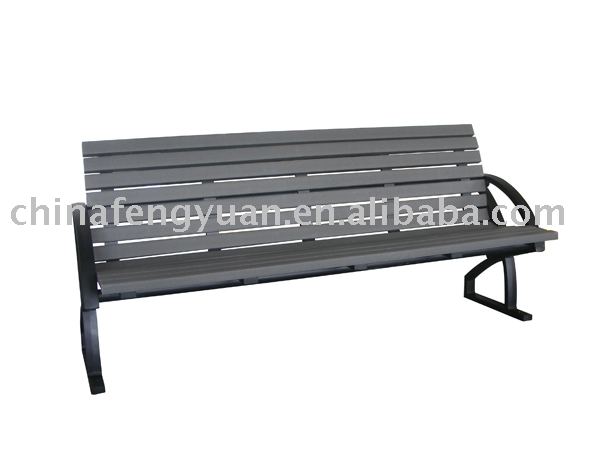 Park benches, street bench, plastic wood bench, public waiting bench 