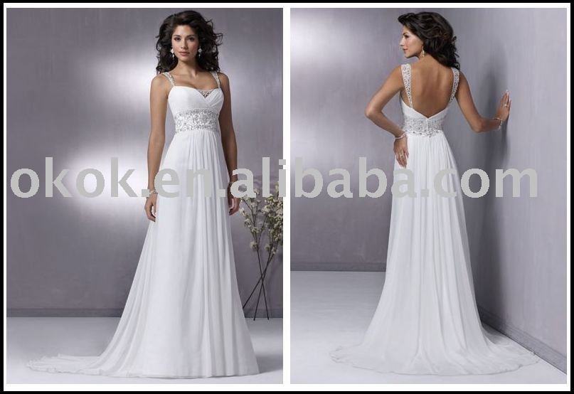 white wedding dresses with straps LADY GWENEVERE WEDDING DRESS