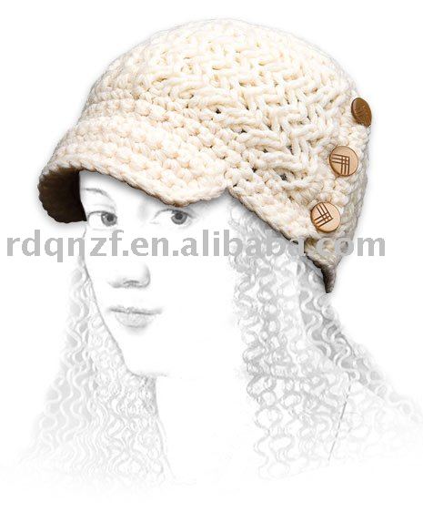 Crochet Brim Hat Crochet Pattern | Red Heart