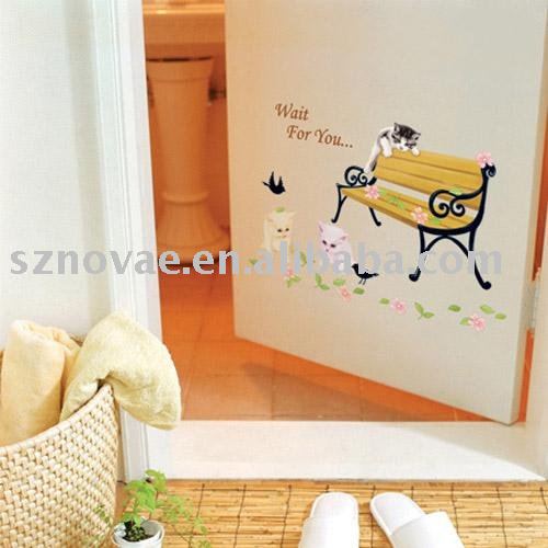 See larger image: Decorative Sticker Wall Tattoo Wall Decals