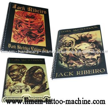 European and American Style: tattoo design book. Description