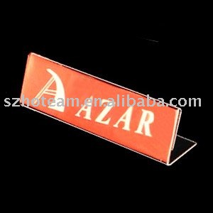 acrylic name plates