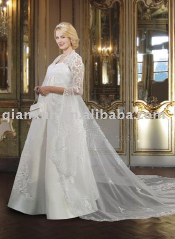 pregnant women wedding dress