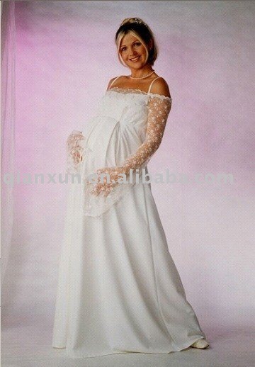 See larger image pregnant women wedding dressM005big sizecustom make