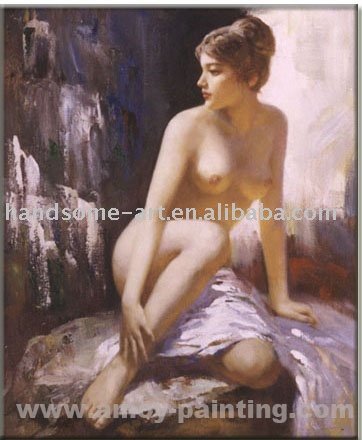 See larger image Girl Nude Oil Painting