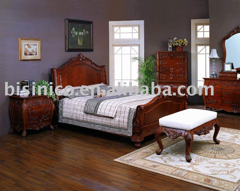 bedroom furniture solid wood on Classical Bedroom Furniture Solid Wood American Bedroom Sets Night