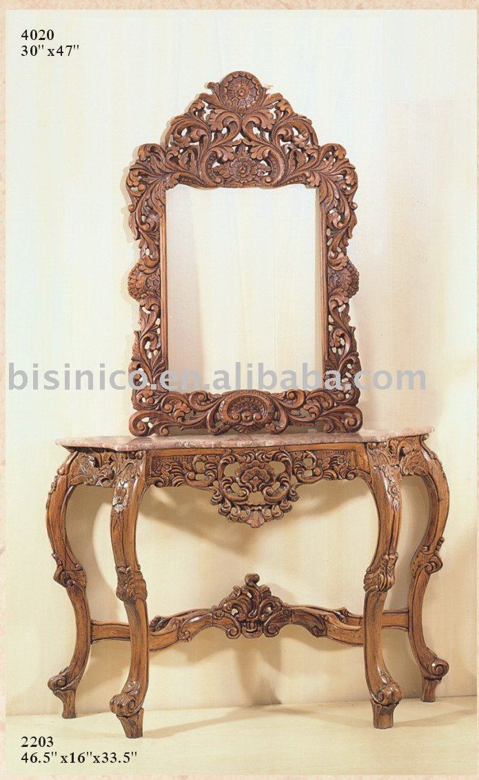 Hand Carved Wood Furniture