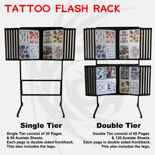 You Might Also Be Interested In Tattoo Flash Rack Tattoo Machine Holder