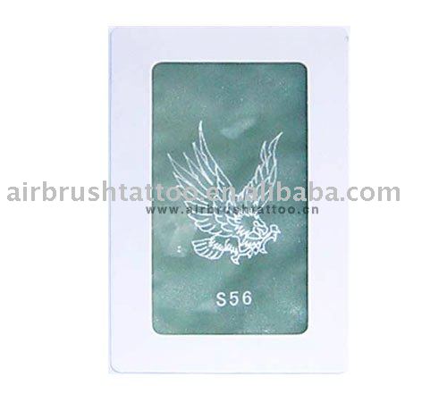 Description:There are 18 books of airbrush tattoo stencils, including nearly