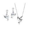 Costume Jewelry silver pendant Necklace Jewelry Sets AS06