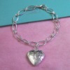 Corazón imitación accesorios de joyería de plata Charm Bracelet NH069