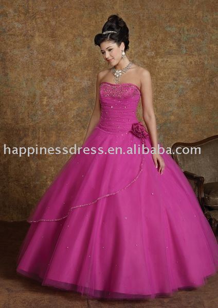 hot pink prom dresses short. hot pink ball gown prom