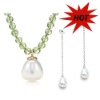 fashion crystal pearls jewelry sets AS78