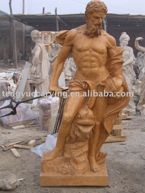 Sculptures Of Poseidon