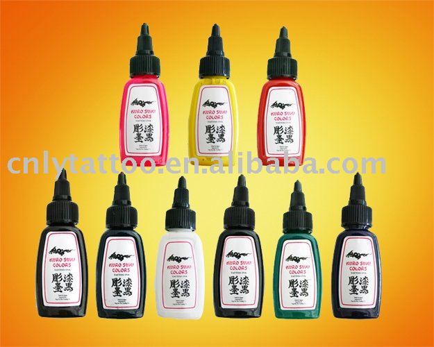 Wholesale airbrush tattoo ink Wholesale kuro sumi tattoo ink