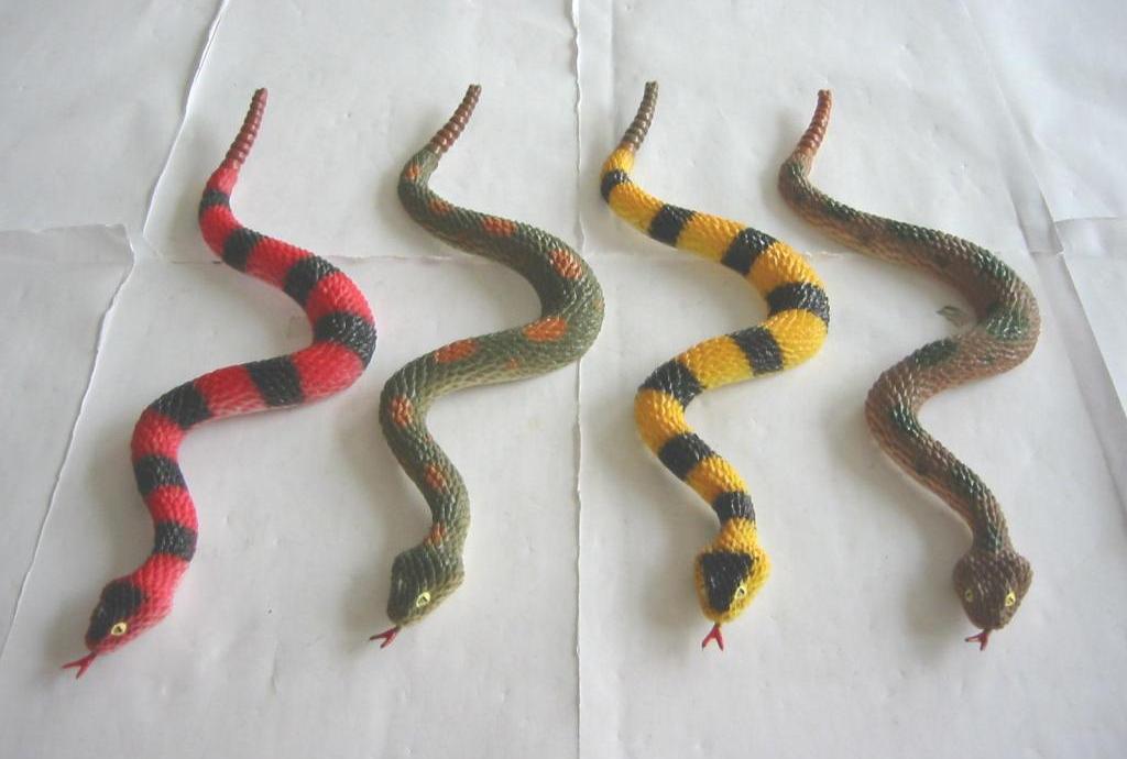 plastic snake toy