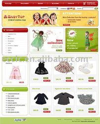 Web Design, Ecommerce Website Design, Software Design, Children's Clothes Ecommerce Website Design Service