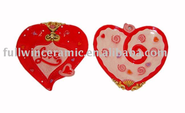 Valentines Day Heart Candy. See larger image: Ceramic Valentine#39;s Day Heart Candy Dish