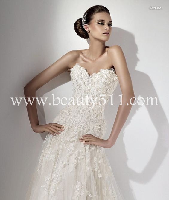 sweetheart 2010 elie saab hot sale wedding dressbridal gown WDAH0092