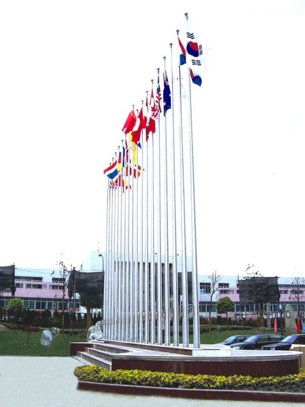 north korea flag pole. Steel Flag Pole(China
