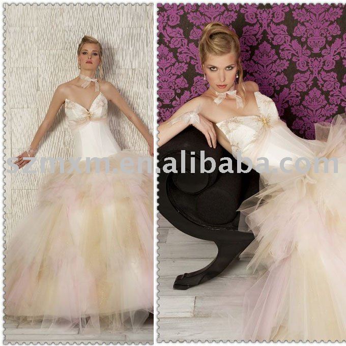 Classic Noble VNeckline Wedding Dress Greek style Bride Wedding Gown Custom