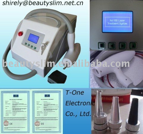 See larger image: new designed portable hair removal and tattoo removal laser beauty equipment with CE and three years warranty. Add to My Favorites