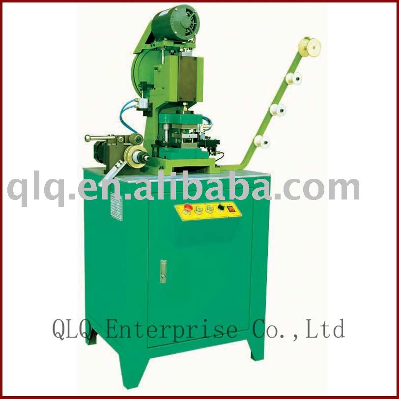 See larger image: Auto Plastic Zipper Hole Piercing Machines.