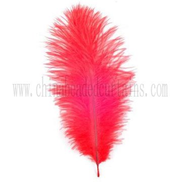 red wedding ostrich wedding ostrich feather feather centerpiece