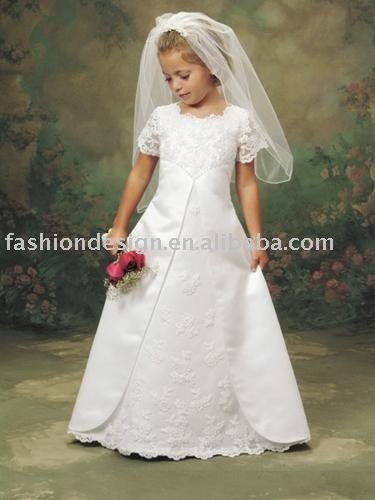 RG030 Fashion little children wedding dress Flower girl dresses