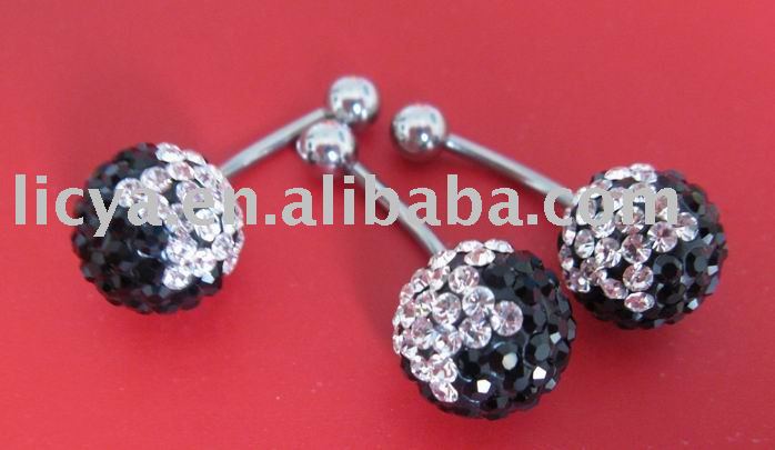 titanium piercing jewelry. Crystal Body Piercing Jewelry