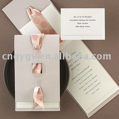 Wedding invitation greeting cards