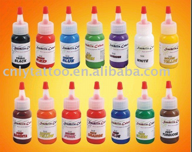 StarBrite Tattoo Ink Set. Save up to 60% Off - You can buy special price at