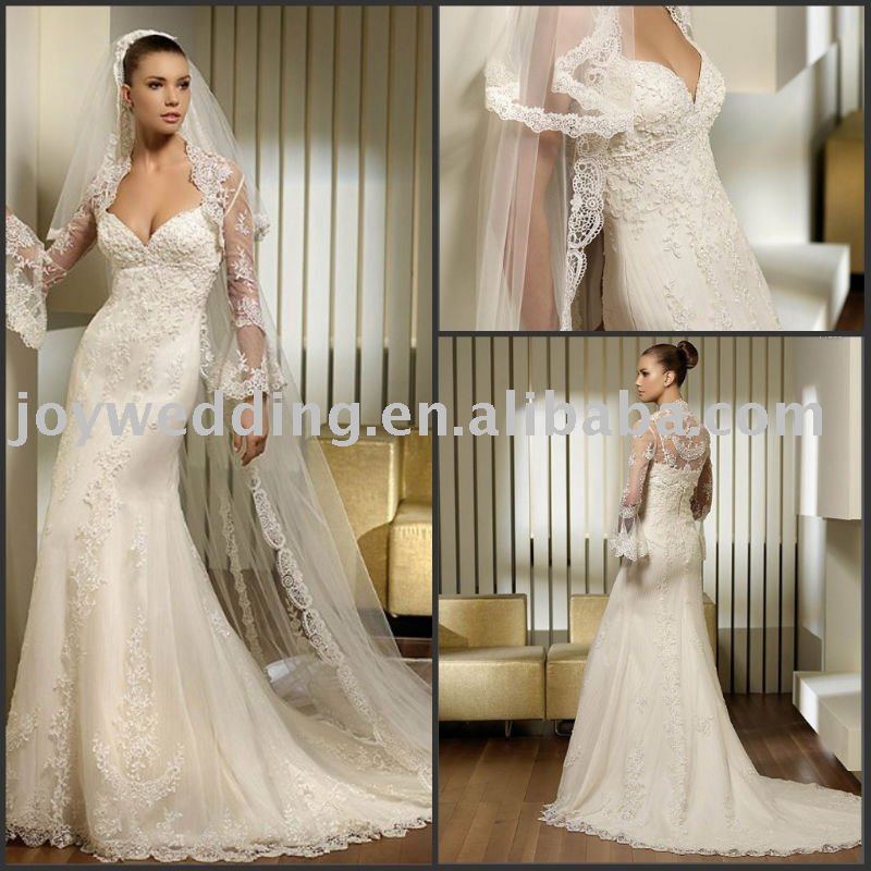 lace wedding gowns on Lace Wedding Bridal Gown W1836 Sales  Buy Popular New Custom Lace