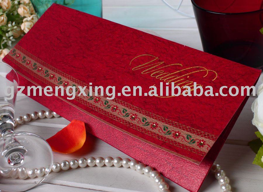 See larger image Asian wedding invitation cards at affordable price 