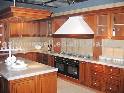 Wood Cabinets Kitchen on Oak Wood Kitchen Cabinets With Natural Stone Countertops Products  Buy