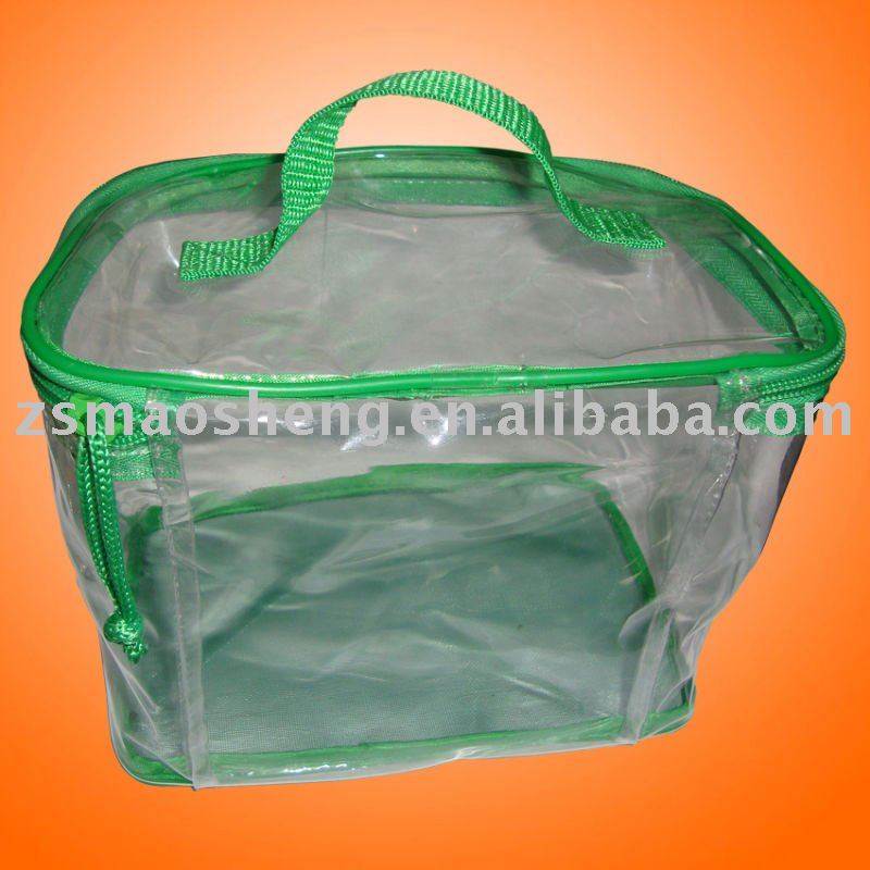 ... Categories  PVC bags  Clear Plastic Bag with zipper and handle