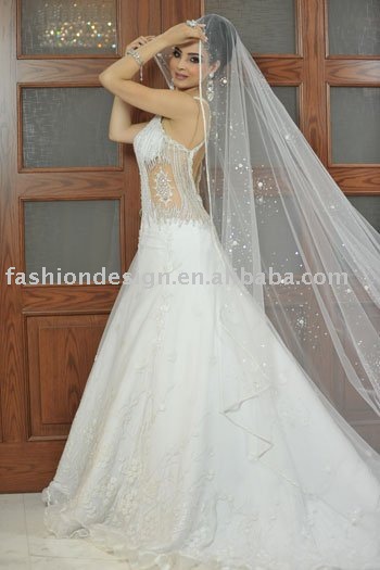 A102 2010 fashion designer lebanon bridal wedding dress