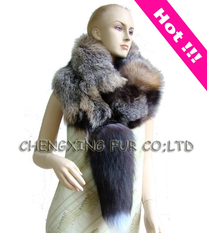 fox fur scarf. Whole Fox Fur Scarf(China